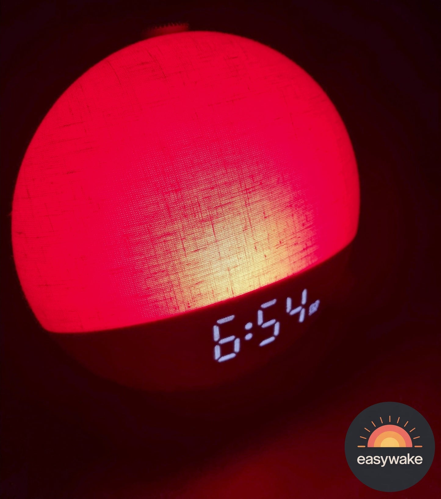 Budzik świetlny EasyWake z lampką imitującą wschód słońca