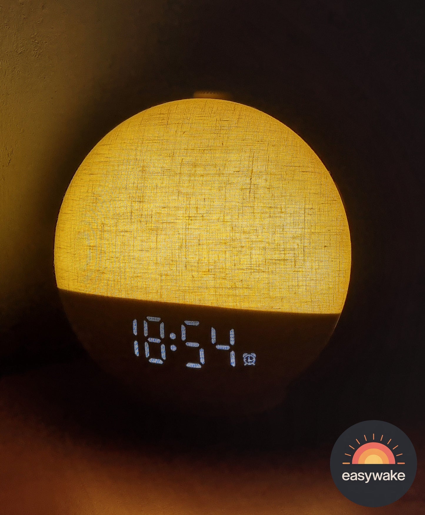 Budzik świetlny EasyWake z lampką imitującą wschód słońca